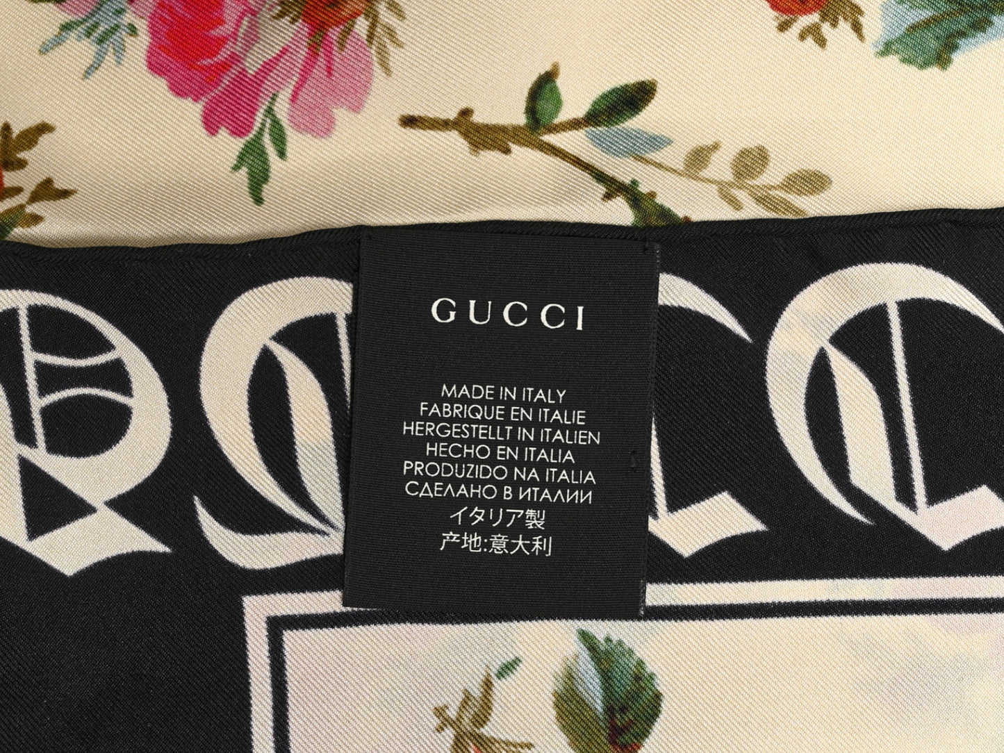 Gucci "Stories On Silk" Scarf