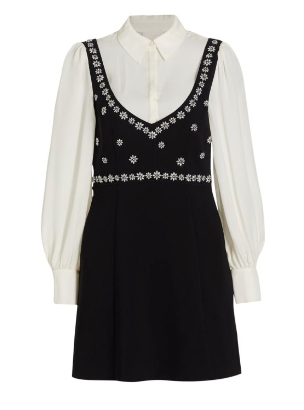 Cinq à Sept Cady Embellished MinI Dress