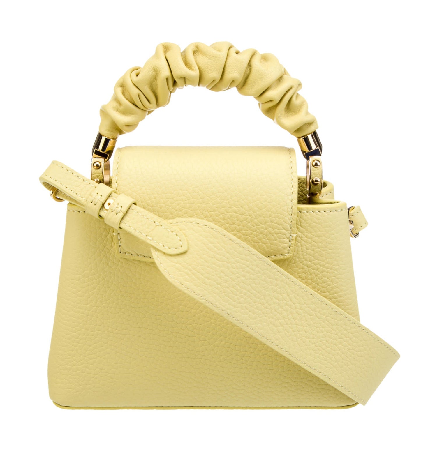 Louis Vuitton Taurillon Scrunchie Capucines Mini bag