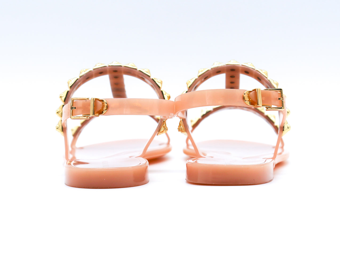 Stuart Weitzman Jelrose Studed Flat Sandals