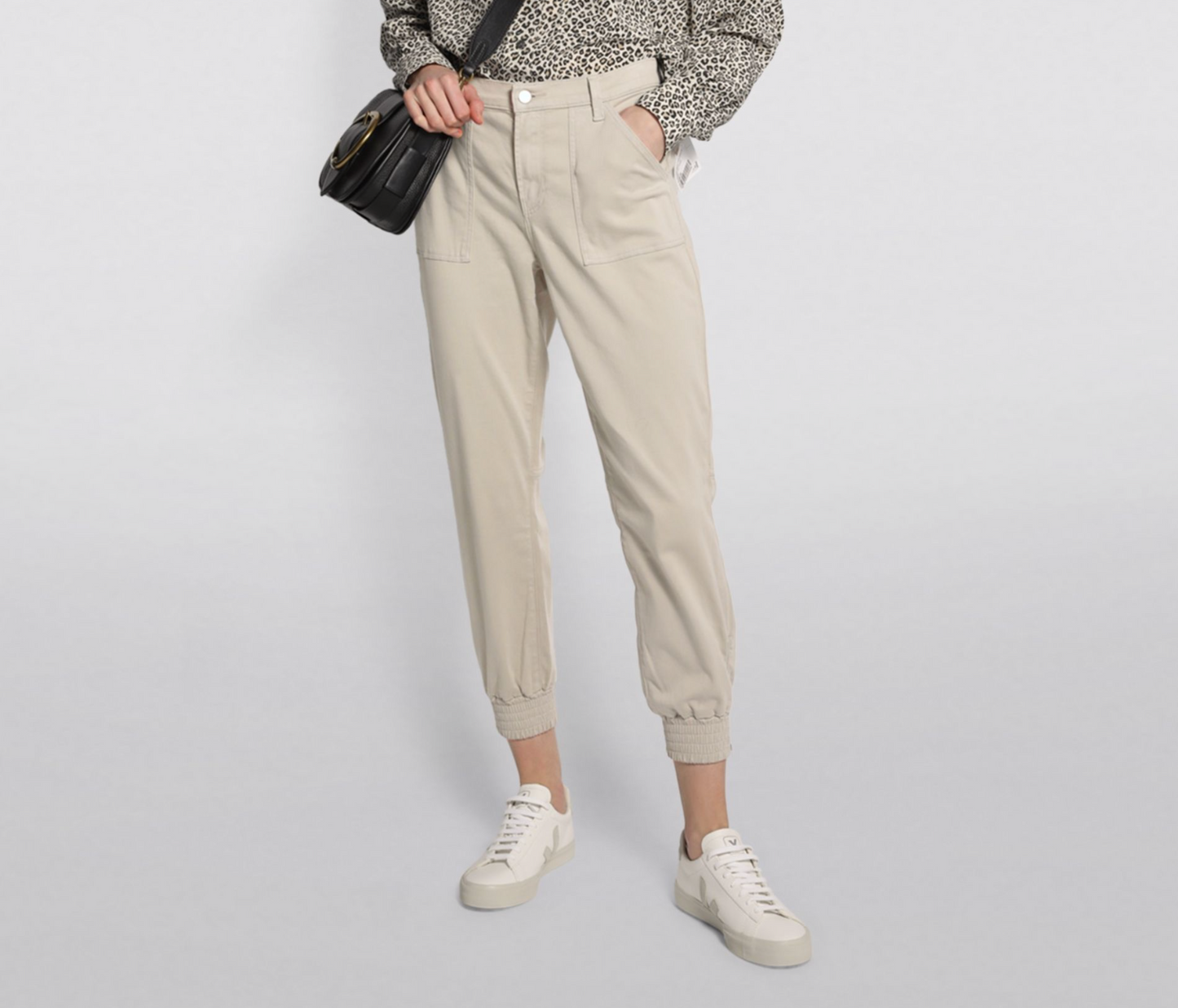 J Brand Arkin Zip Ankle Track Trousers