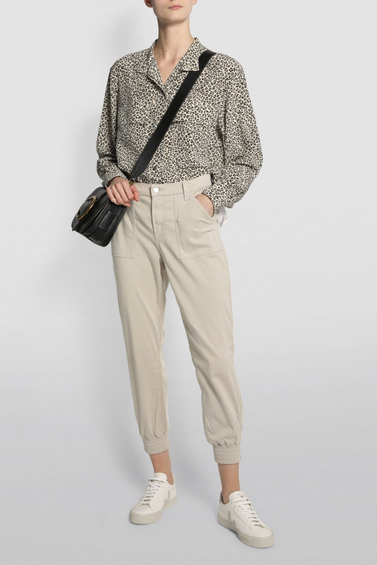 J Brand Arkin Zip Ankle Track Trousers