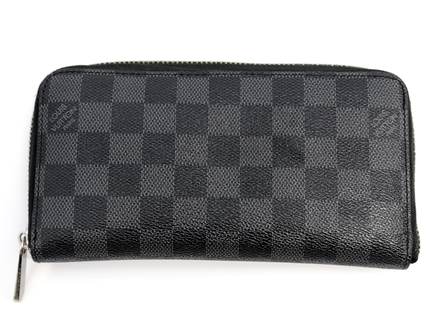 Louis Vuitton Damier Graphite Zip Around Long Wallet