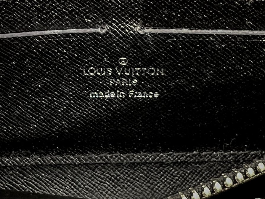 Louis Vuitton Damier Graphite Zip Around Long Wallet