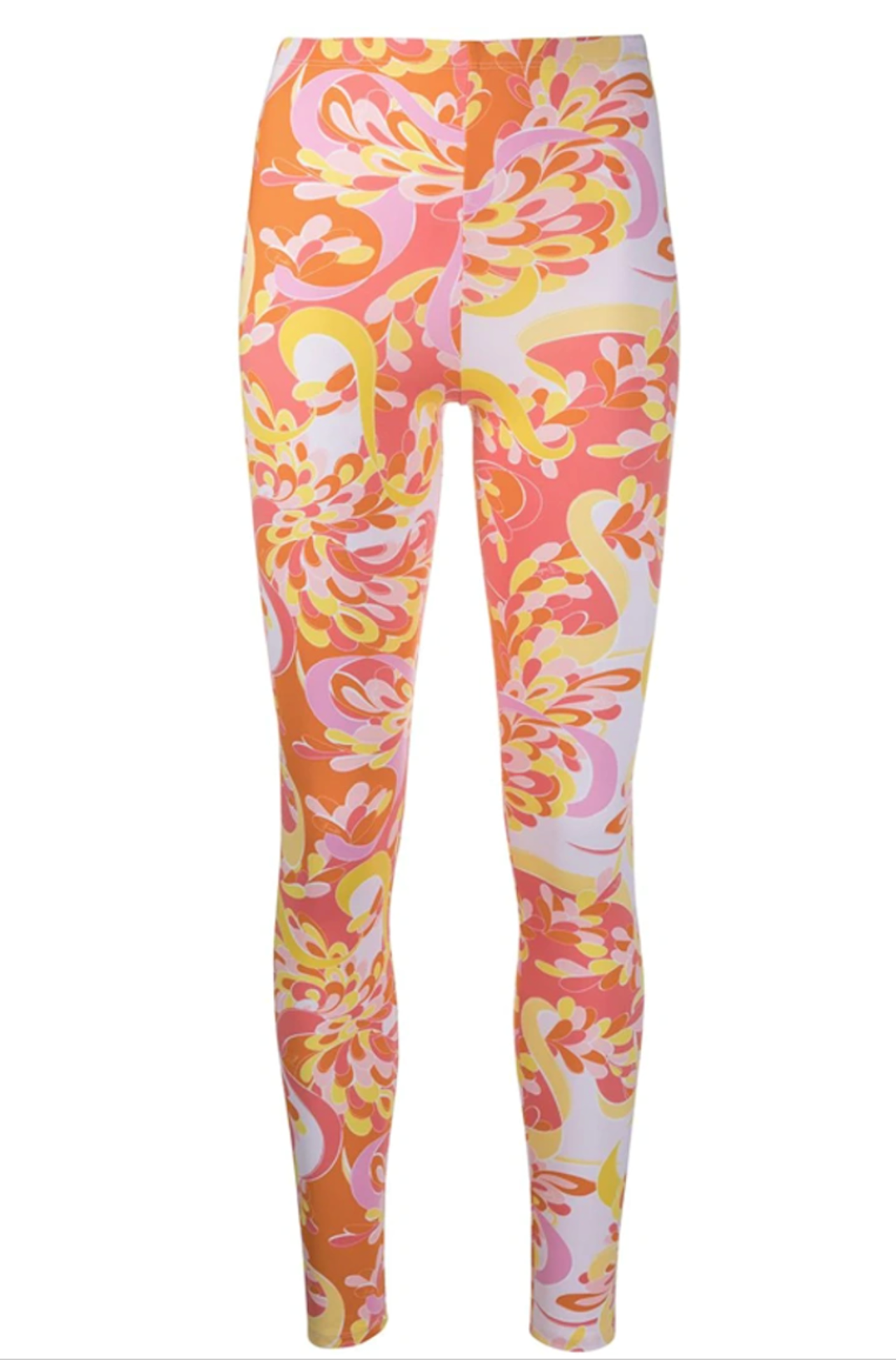 Emilio Pucci Lilly Print Leggings in pink