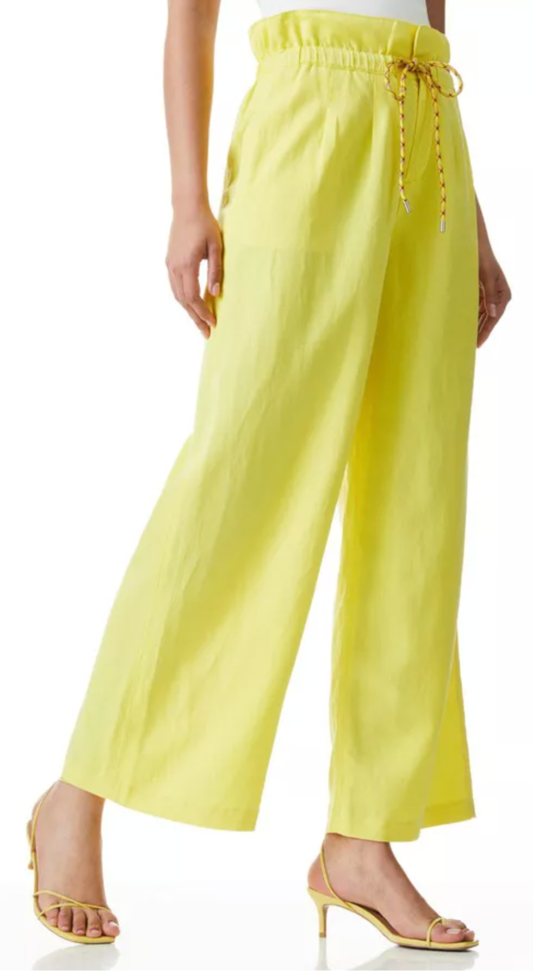 Alice + Olivia Sunbeam Paperbag Henry Crop Pant