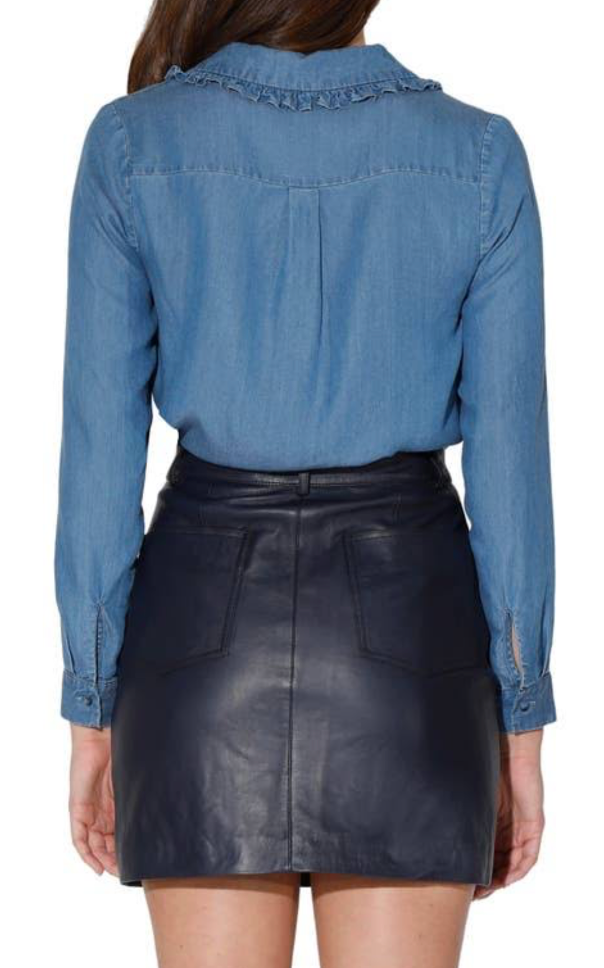 Walter Baker Alicia Leather Mini-skirt