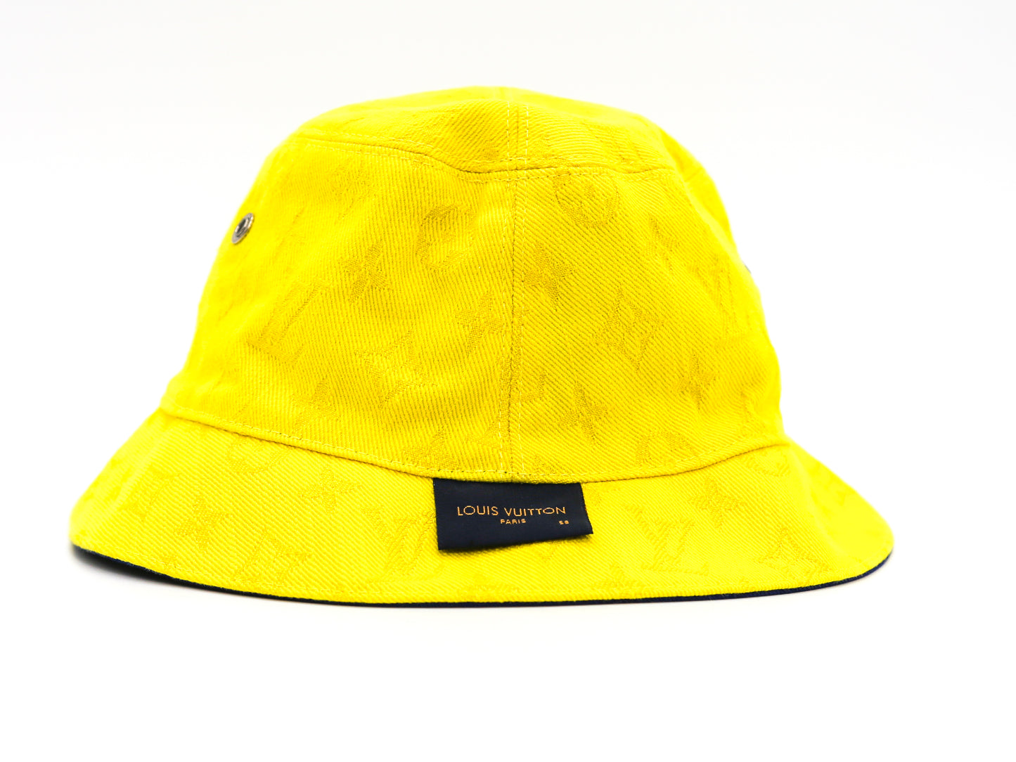 Louis Vuitton Everyday Yellow Monogram Reversible Bucket Hat