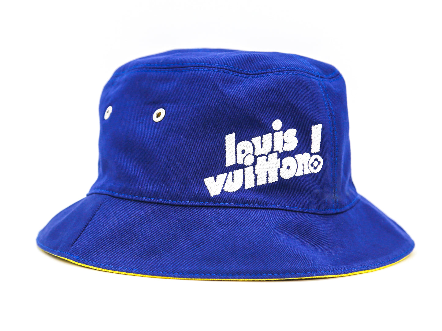 Louis Vuitton Everyday Yellow Monogram Reversible Bucket Hat