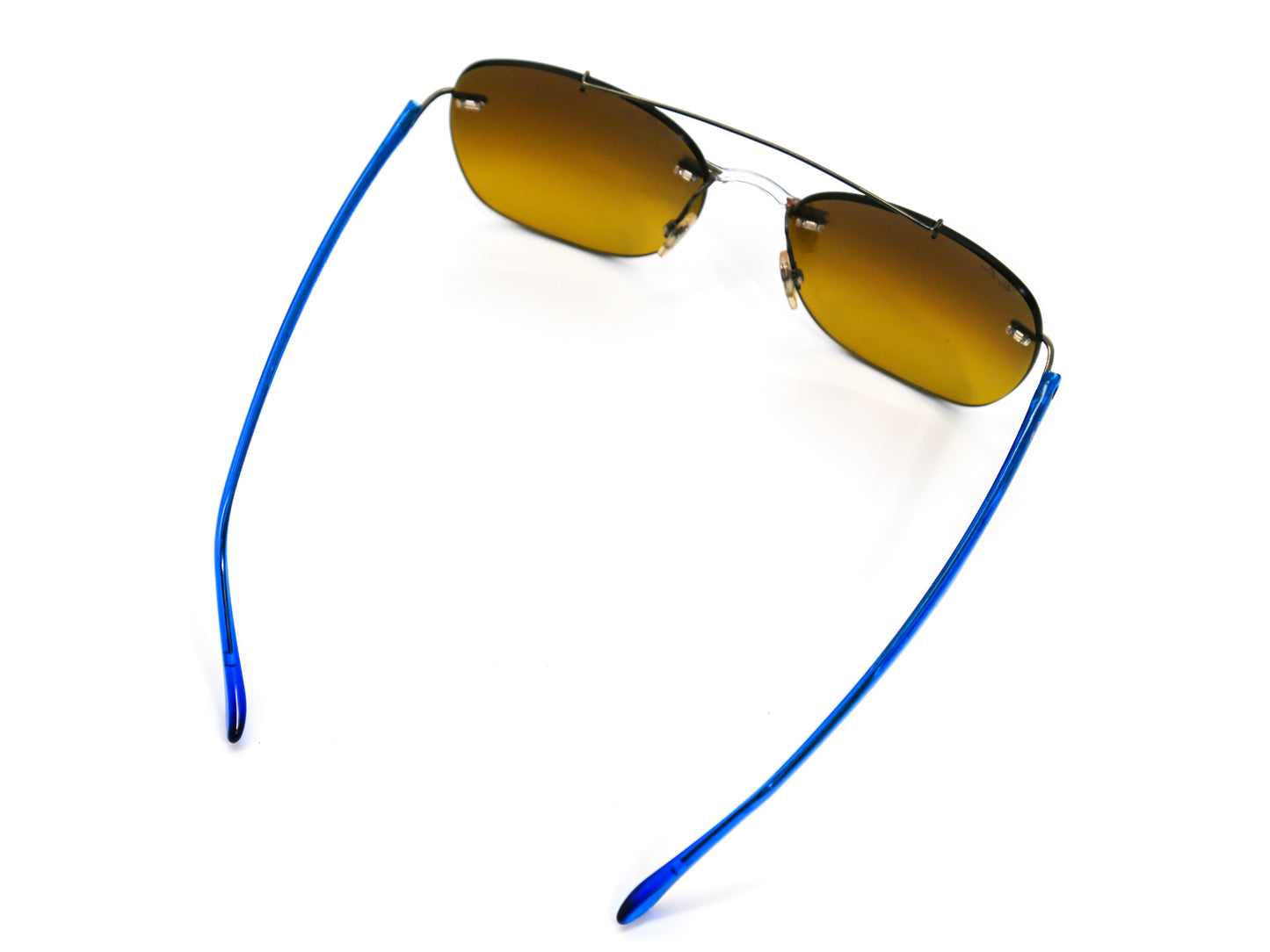 Ray-Ban Blue Gradient Mirror Square Sunglasses