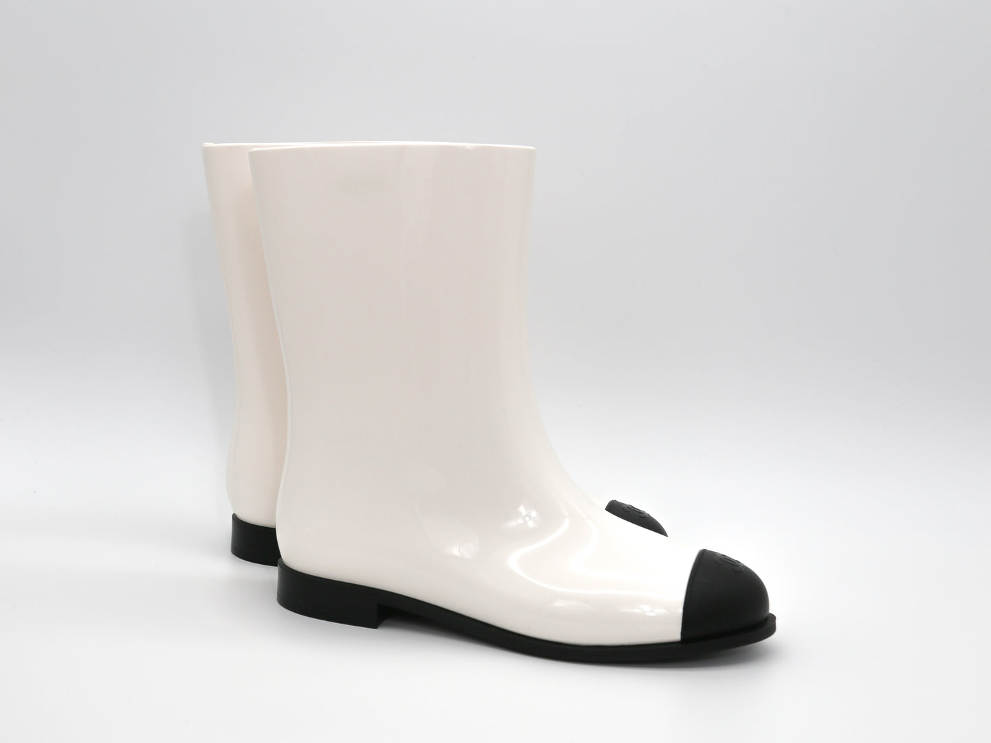 CHANEL Ankle Rain Boots