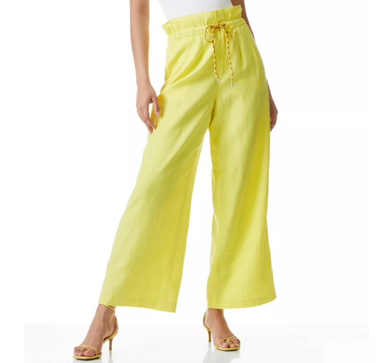 Alice + Olivia Sunbeam Paperbag Henry Crop Pant