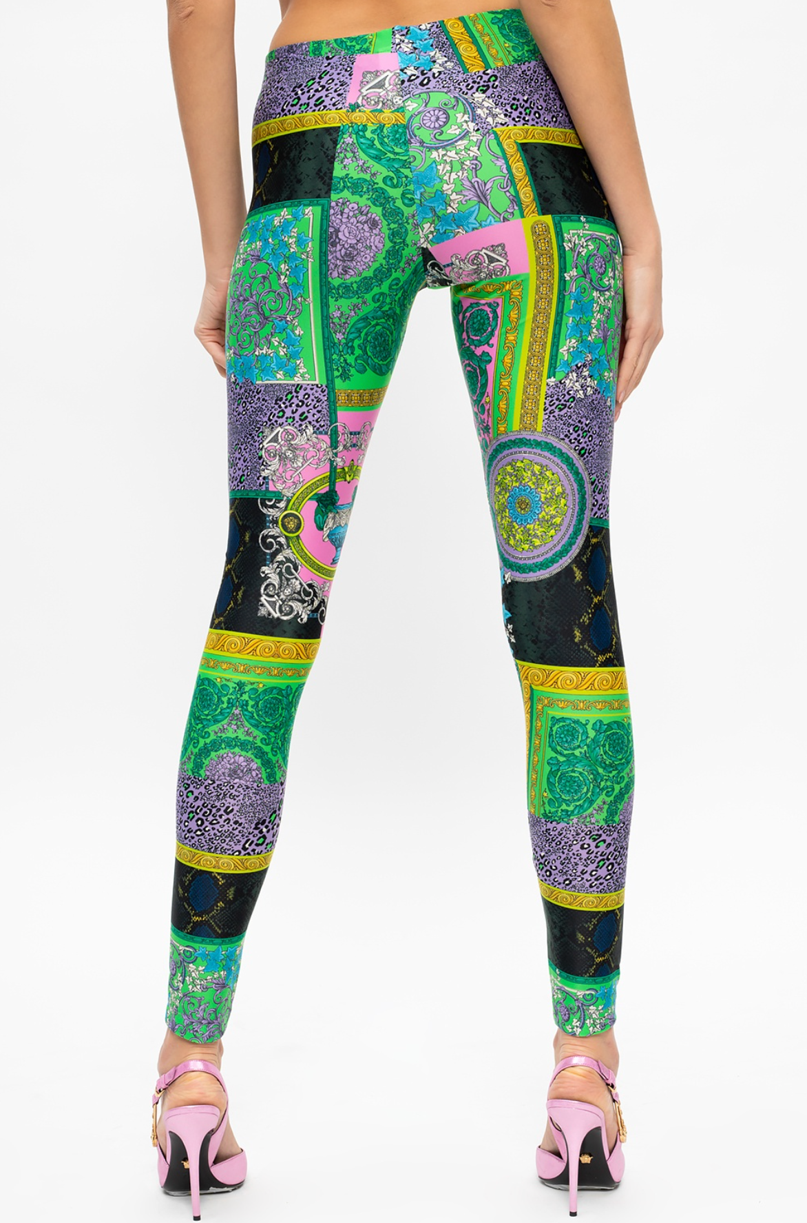 Versace Baroque Print Leggings