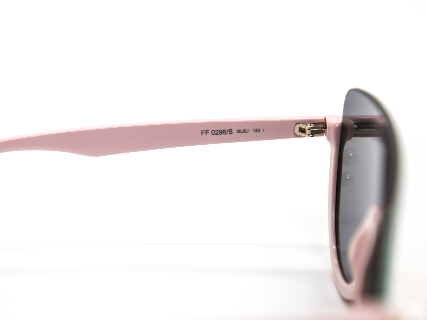 Fendi Pink 'Ribbons And Pearls' Sunglasses