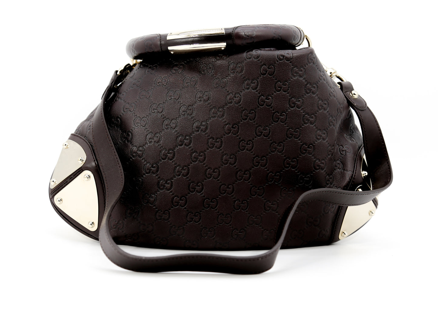 Gucci Guccissima Leather Indy Medium Babouska Hobo Bag