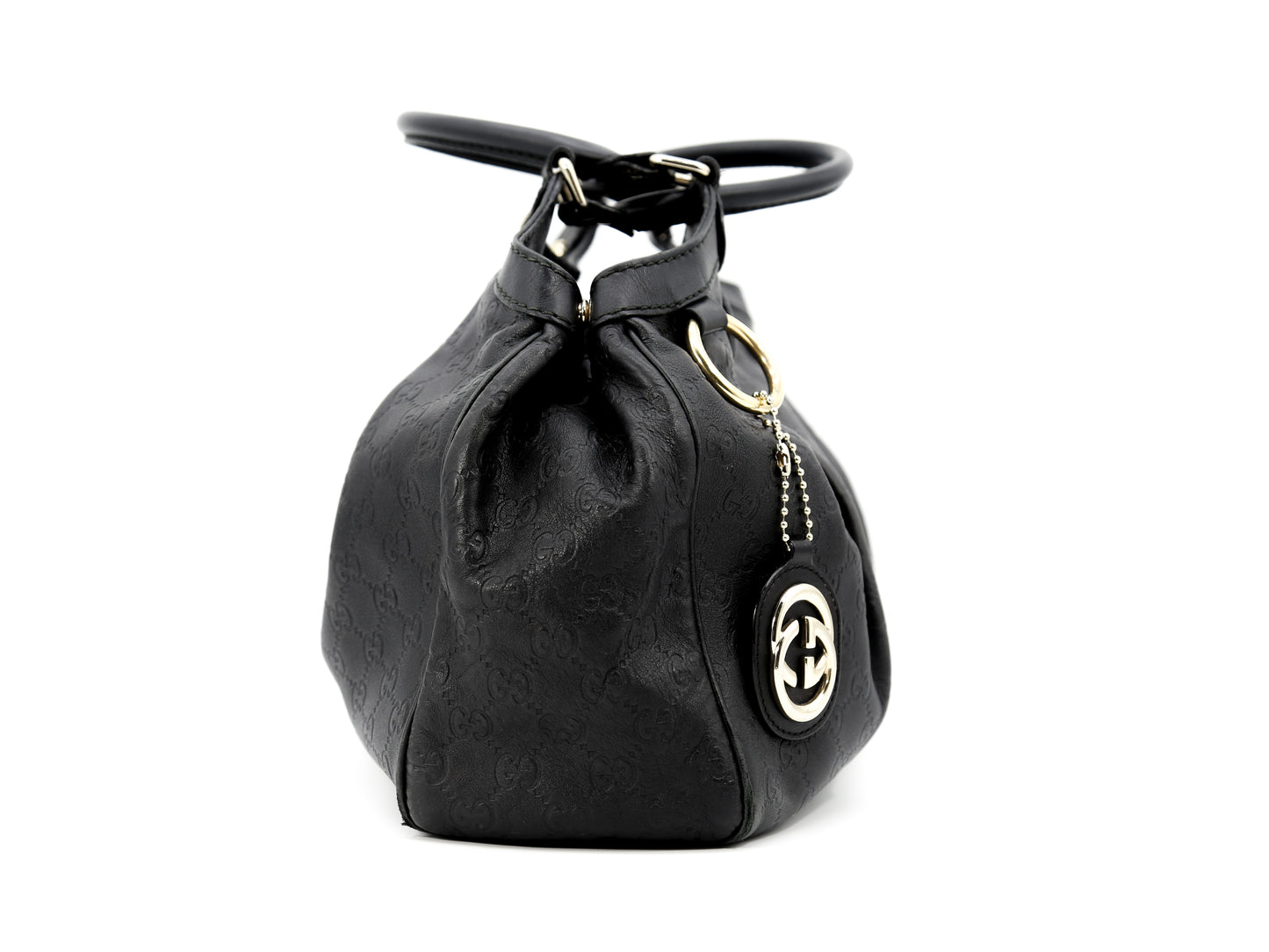 Gucci 21944 GG Black 5186J Shima Bag