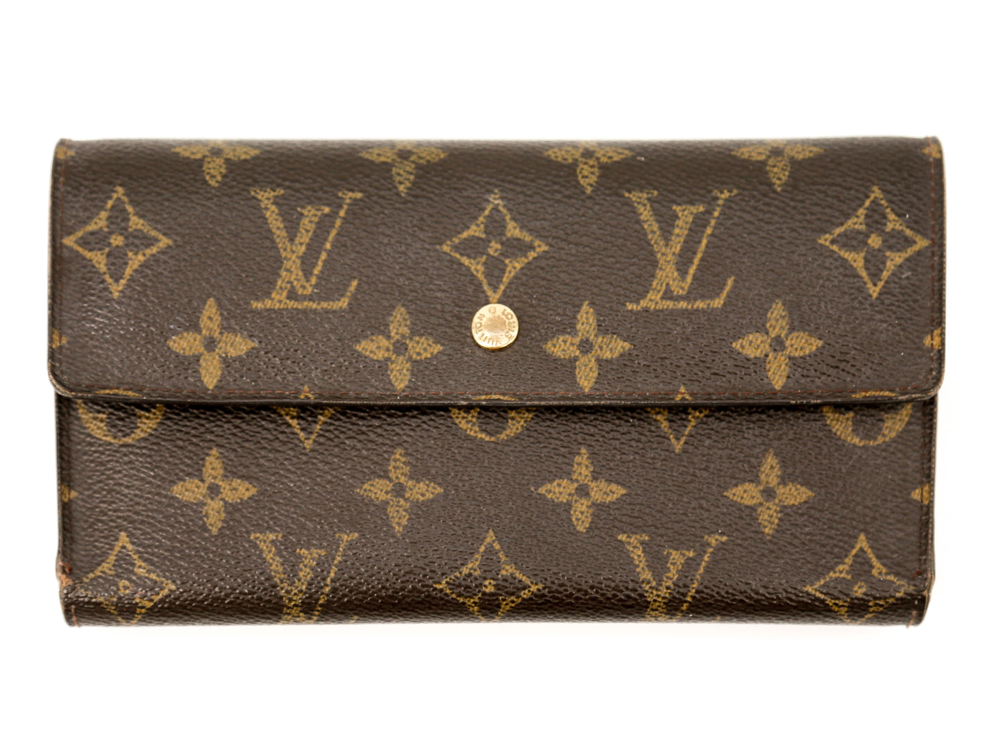 Louis Vuitton Monogram Porte Tresor International Long Wallet