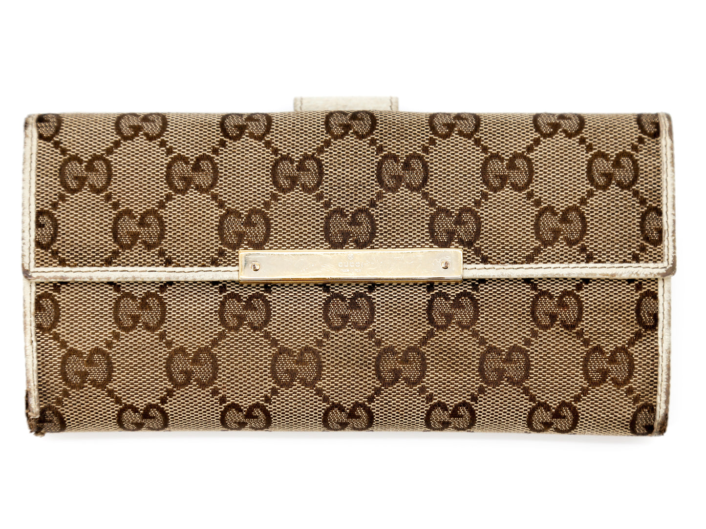 Gucci GG Canvas Continental Wallet