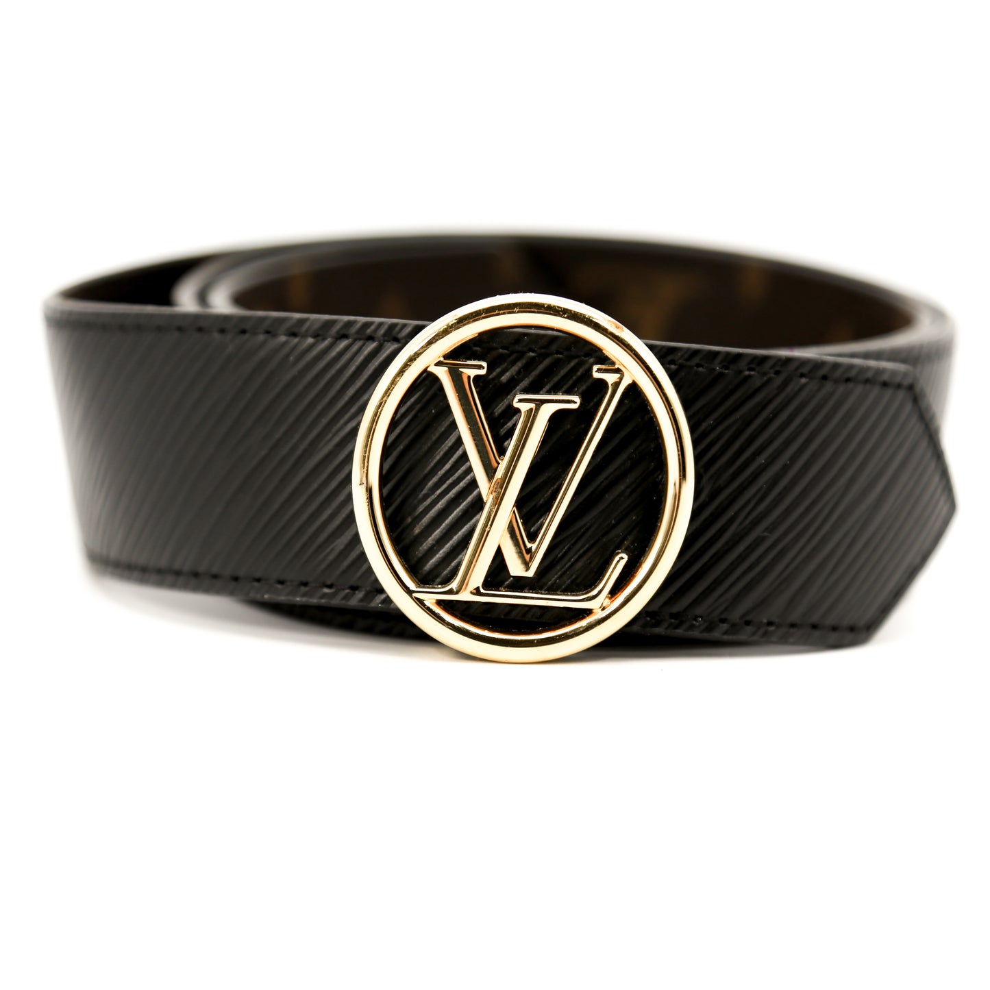 Louis Vuitton LV Circle 35mm Reversible Belt Sz 75/30