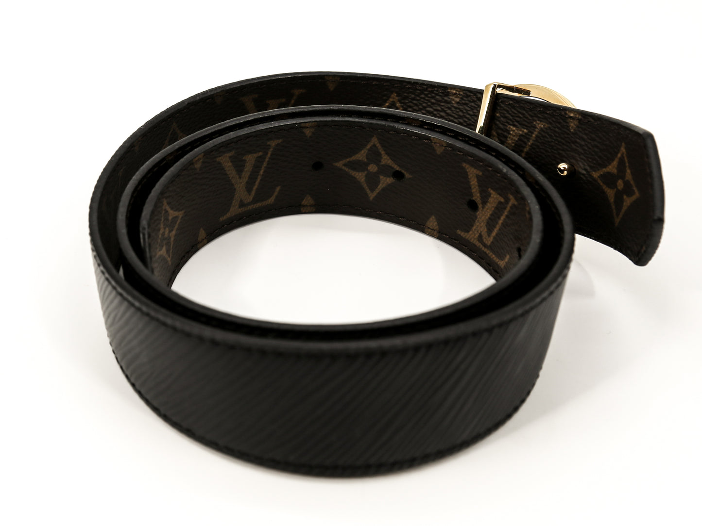 Louis Vuitton LV Circle 35mm Reversible Belt Sz 75/30